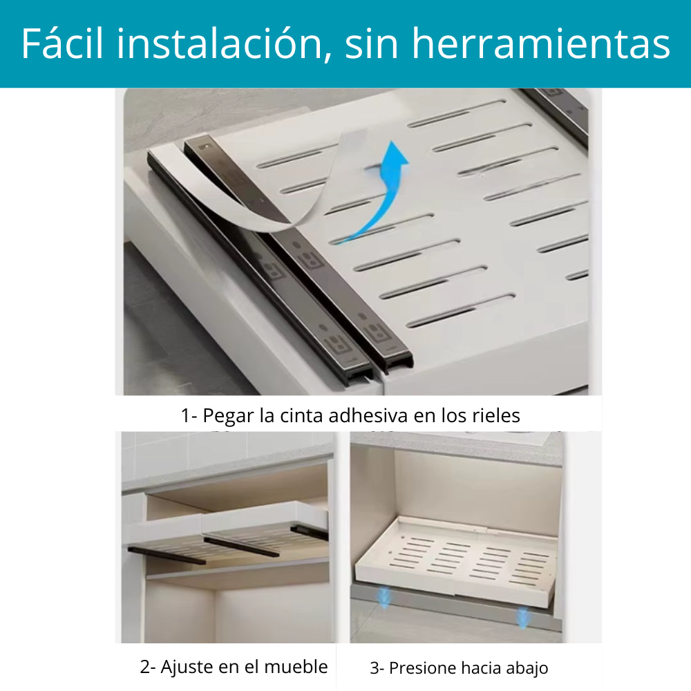 Bandeja Organizadora Extensible Blanca