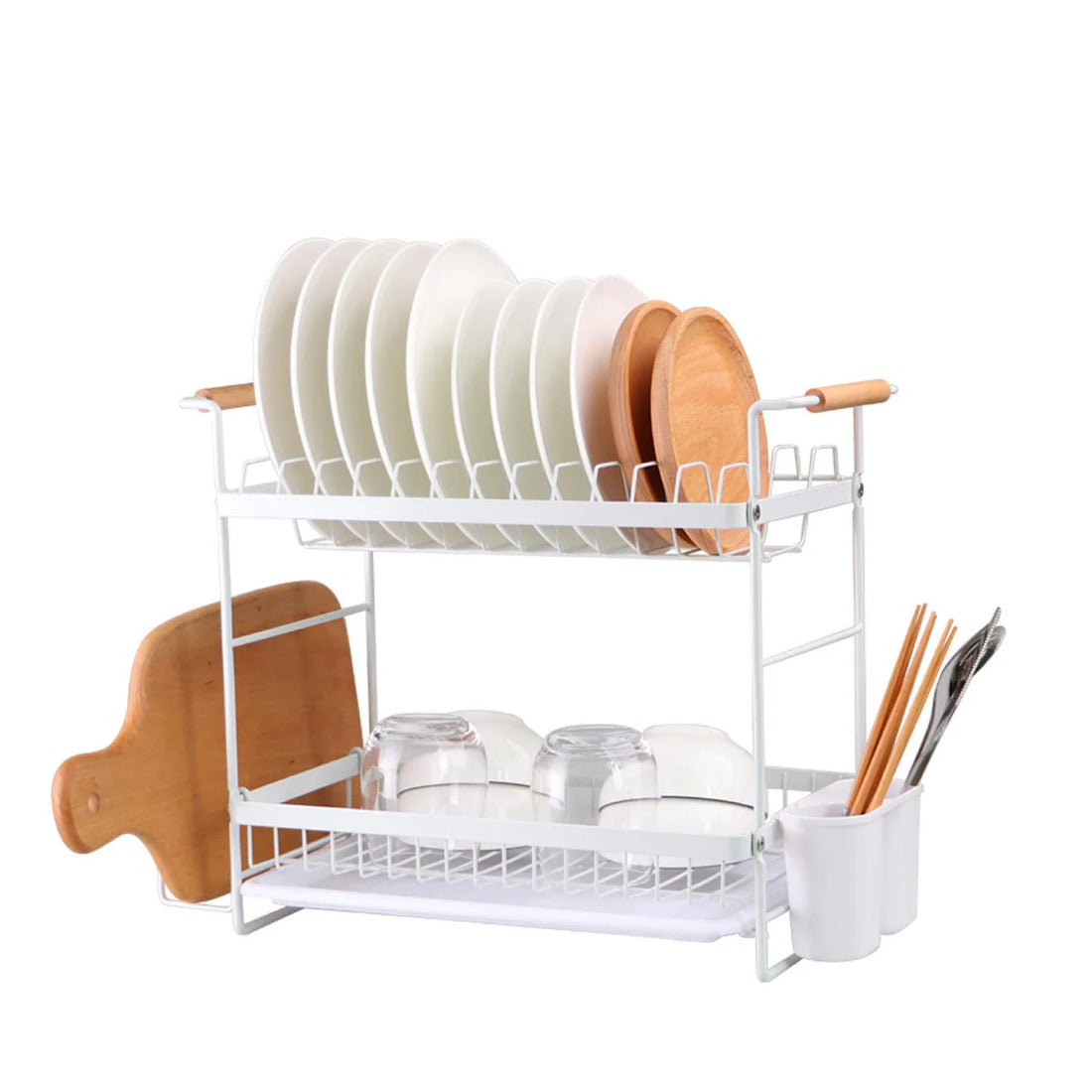 Secaplatos Escurridor Acero Inox Bilbao 2 Niveles