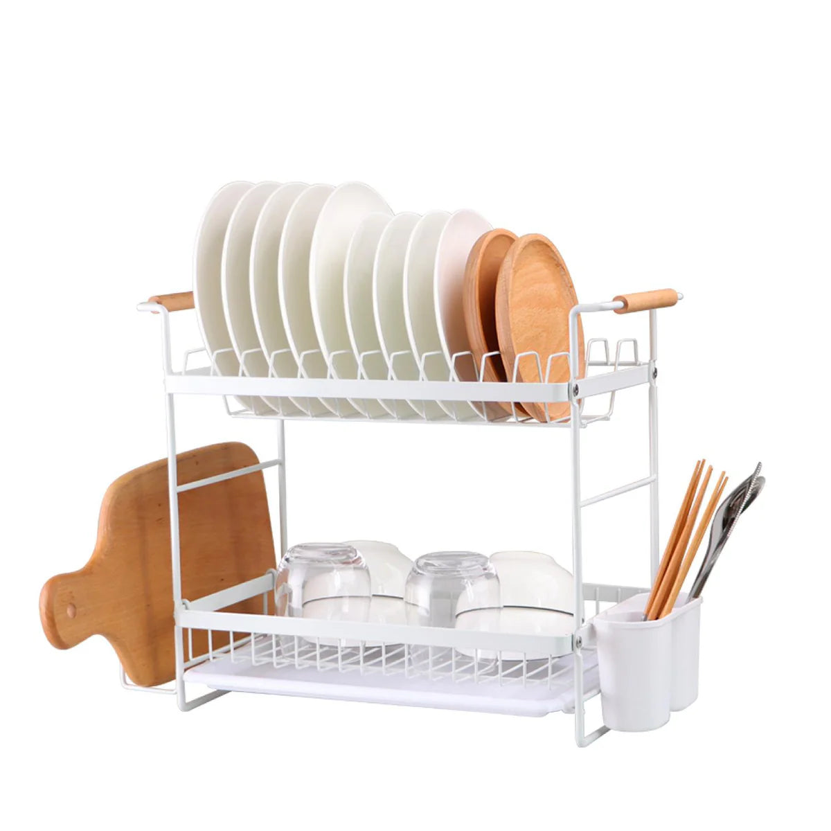 Secaplatos Escurridor Acero Inox Bilbao 2 Niveles