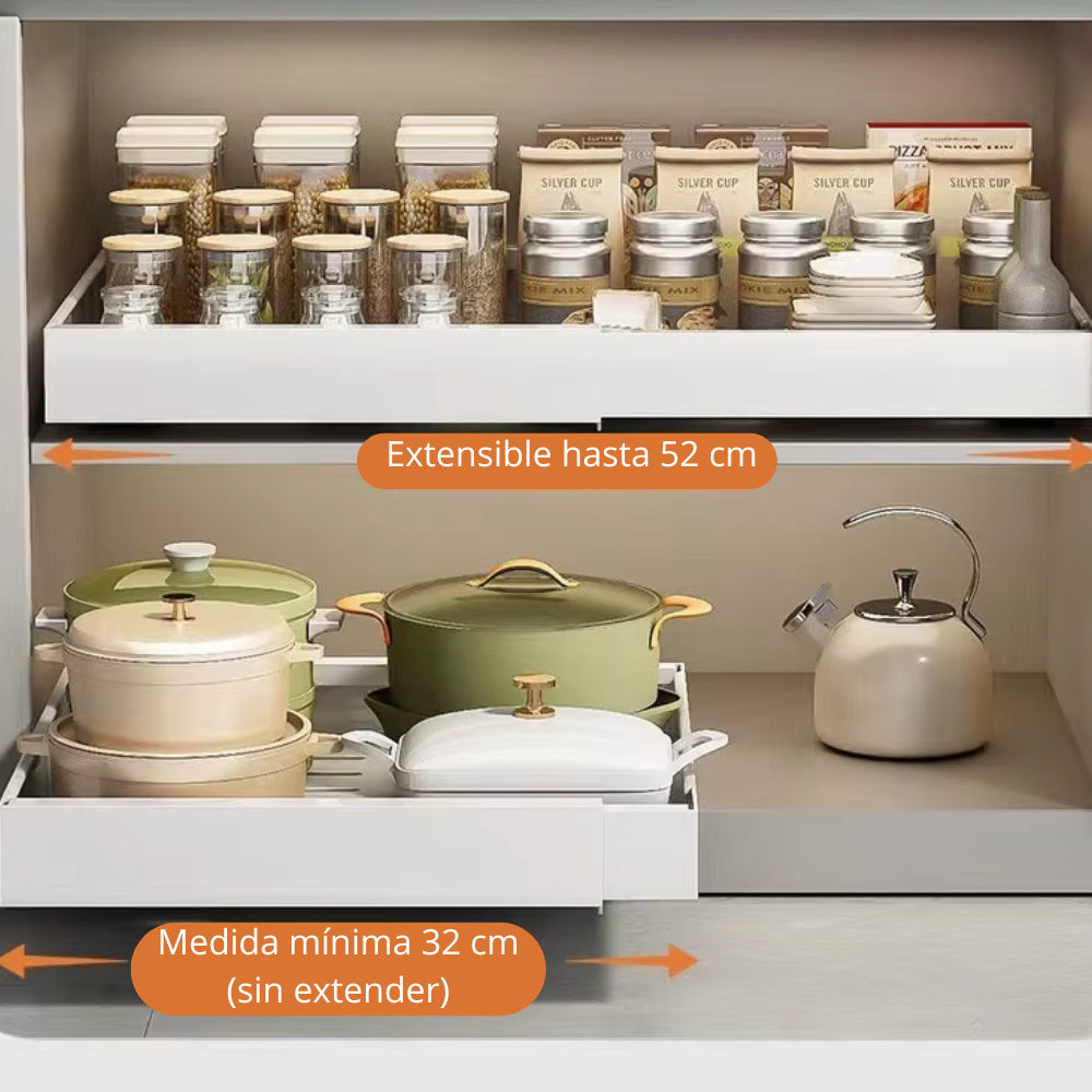 Bandeja Organizadora Extensible Blanca