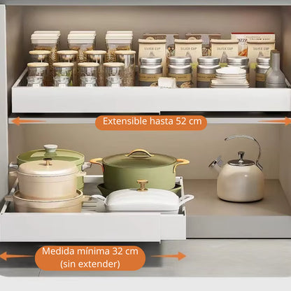 Bandeja Organizadora Extensible Blanca
