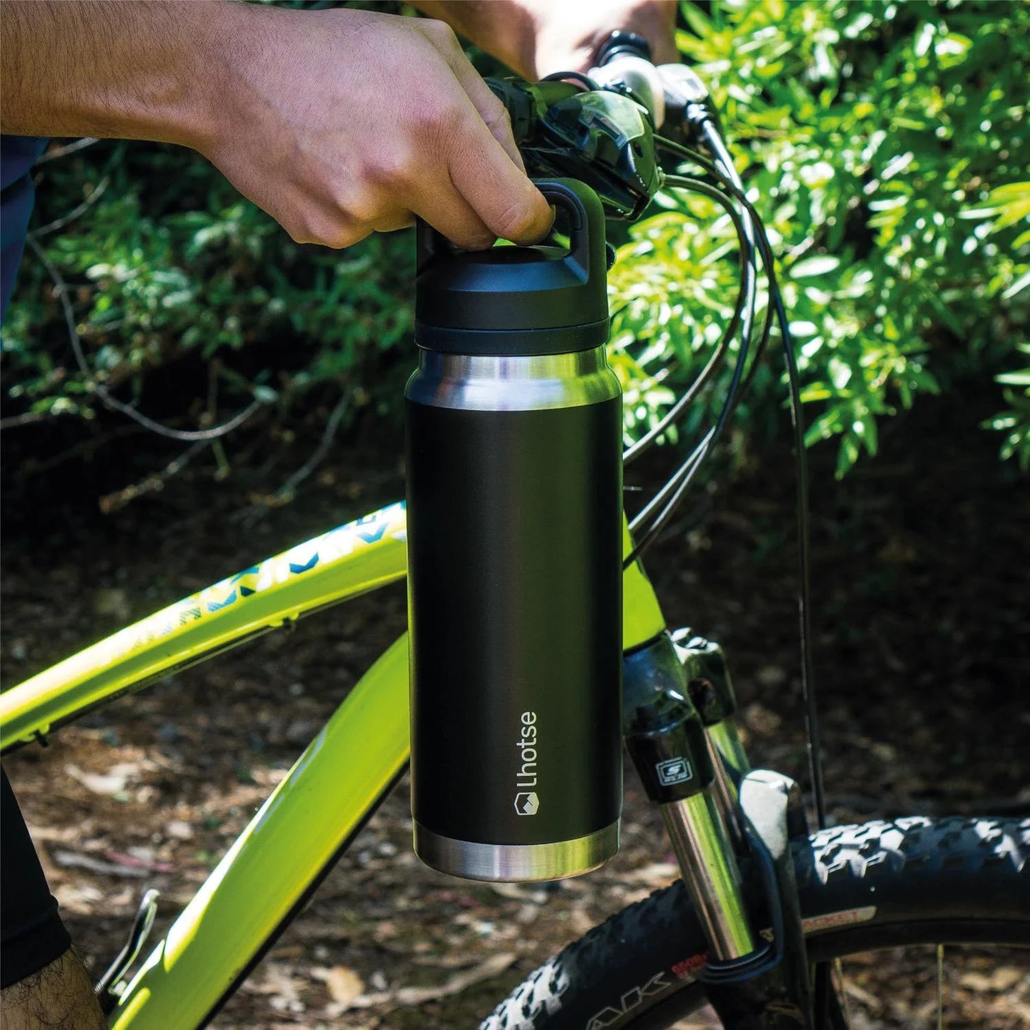 Botella Térmica Insulada Indo 800ml Lhotse Color Negro