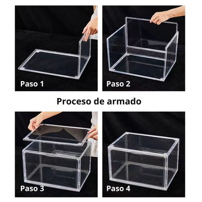 Caja Organizadora de Zapatos Acrílica