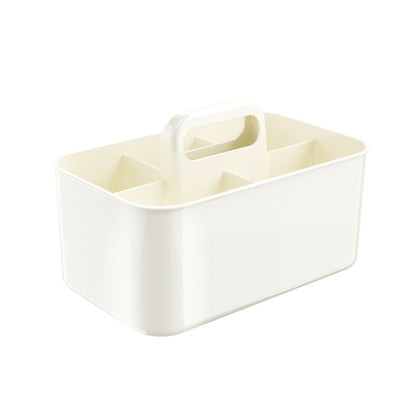 Organizador Multiuso 6 Divisiones Blanco Crema