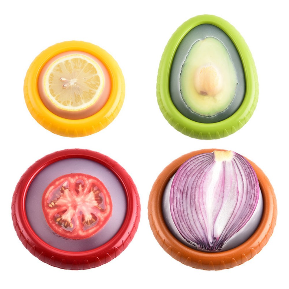Set de 4 Contenedores para Frutas y Verduras