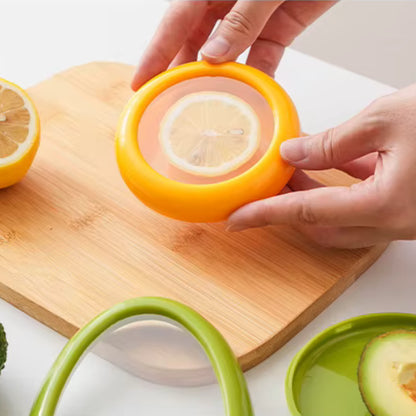 Set de 4 Contenedores para Frutas y Verduras