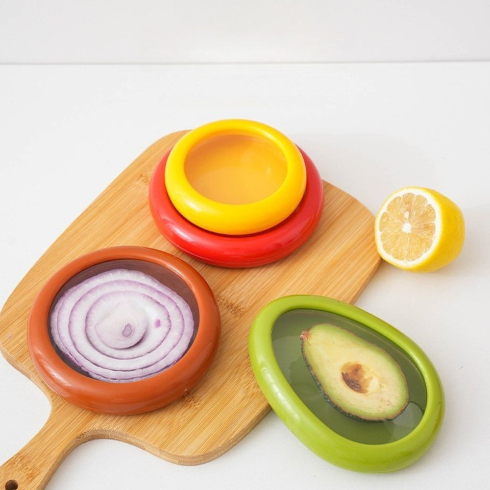 Set de 4 Contenedores para Frutas y Verduras