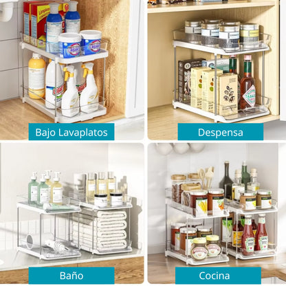 Organizador Multifuncional 2 Niveles