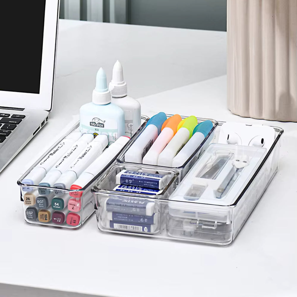 Set de 25 Organizadores Transparentes para Cajones