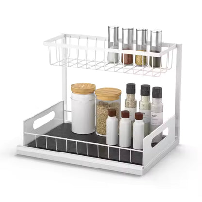 Organizador Multifuncional 2 Niveles Blanco