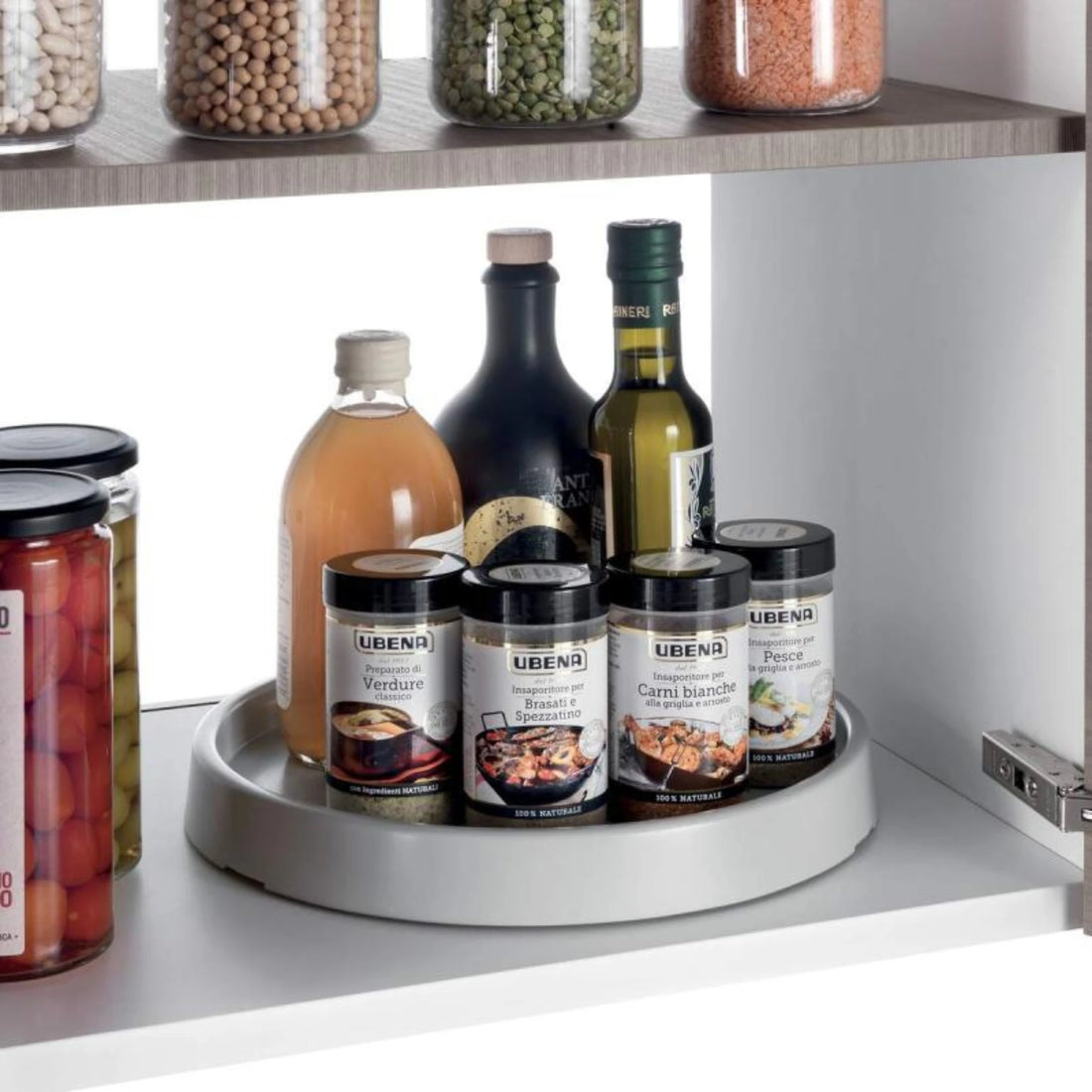 Organizador Giratorio 28 cm Color Gris Giro