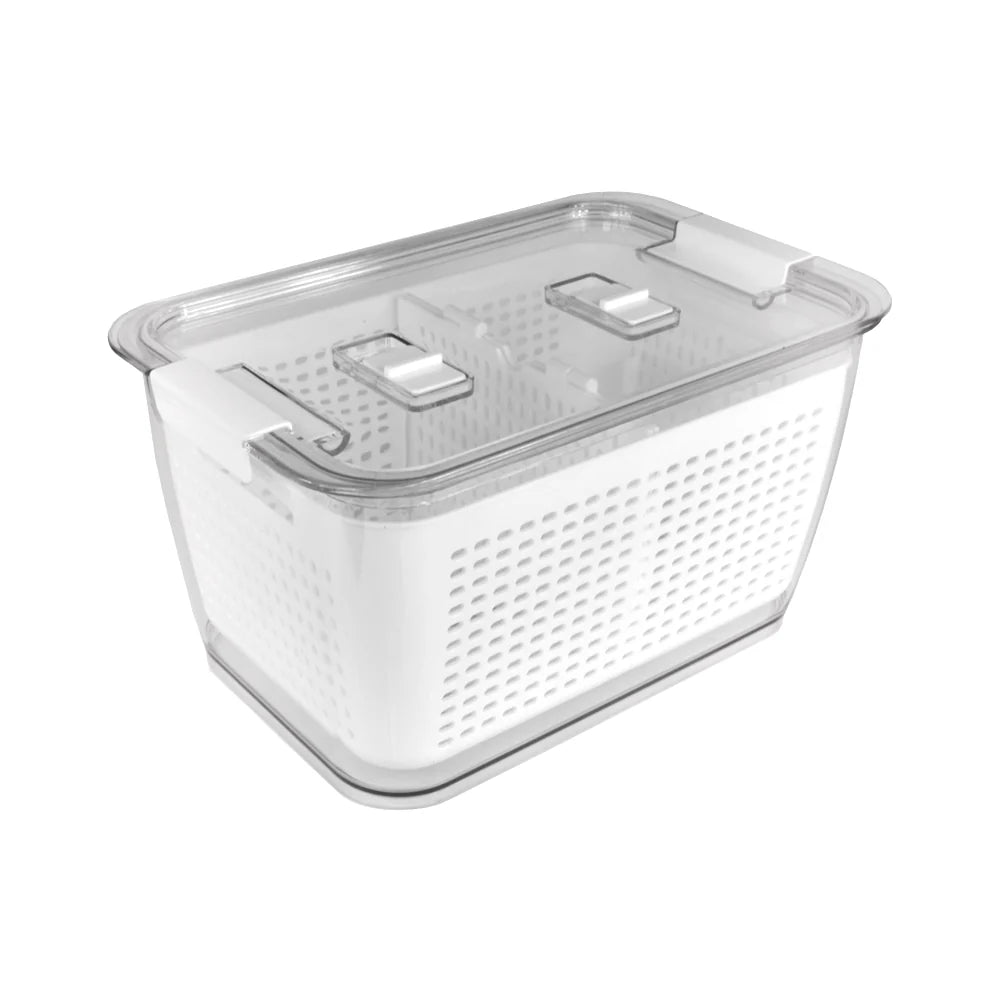 Organizador Refrigerador con Cesta Grande