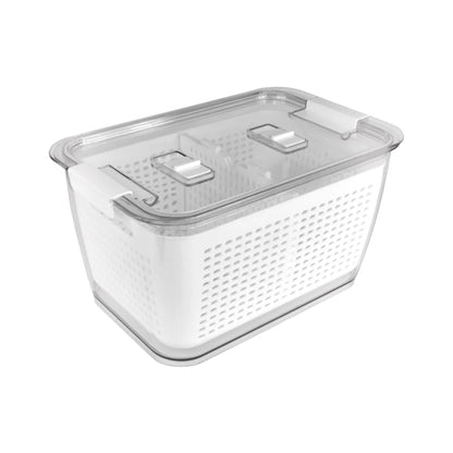 Organizador Refrigerador con Cesta Grande