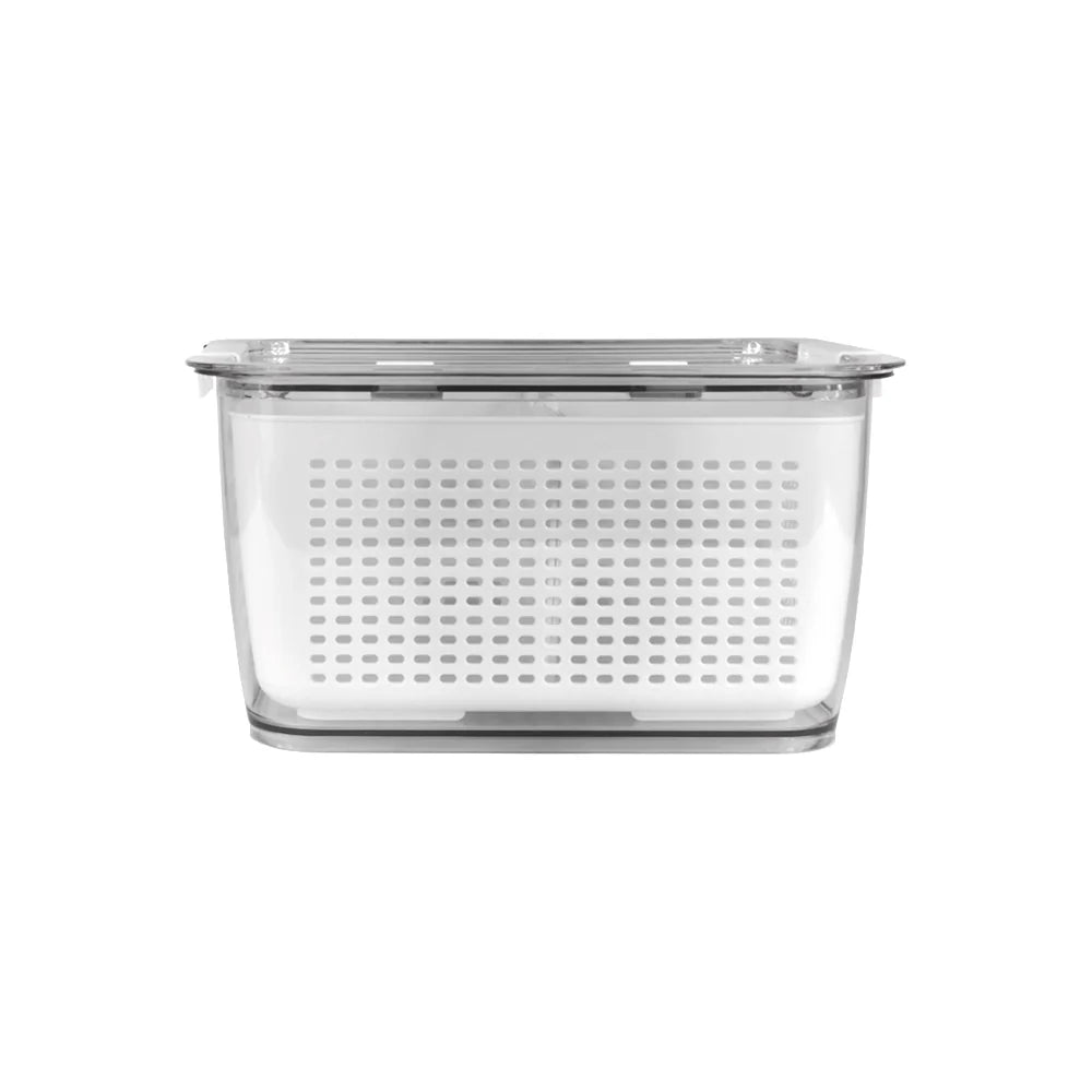 Organizador Refrigerador con Cesta Mediana