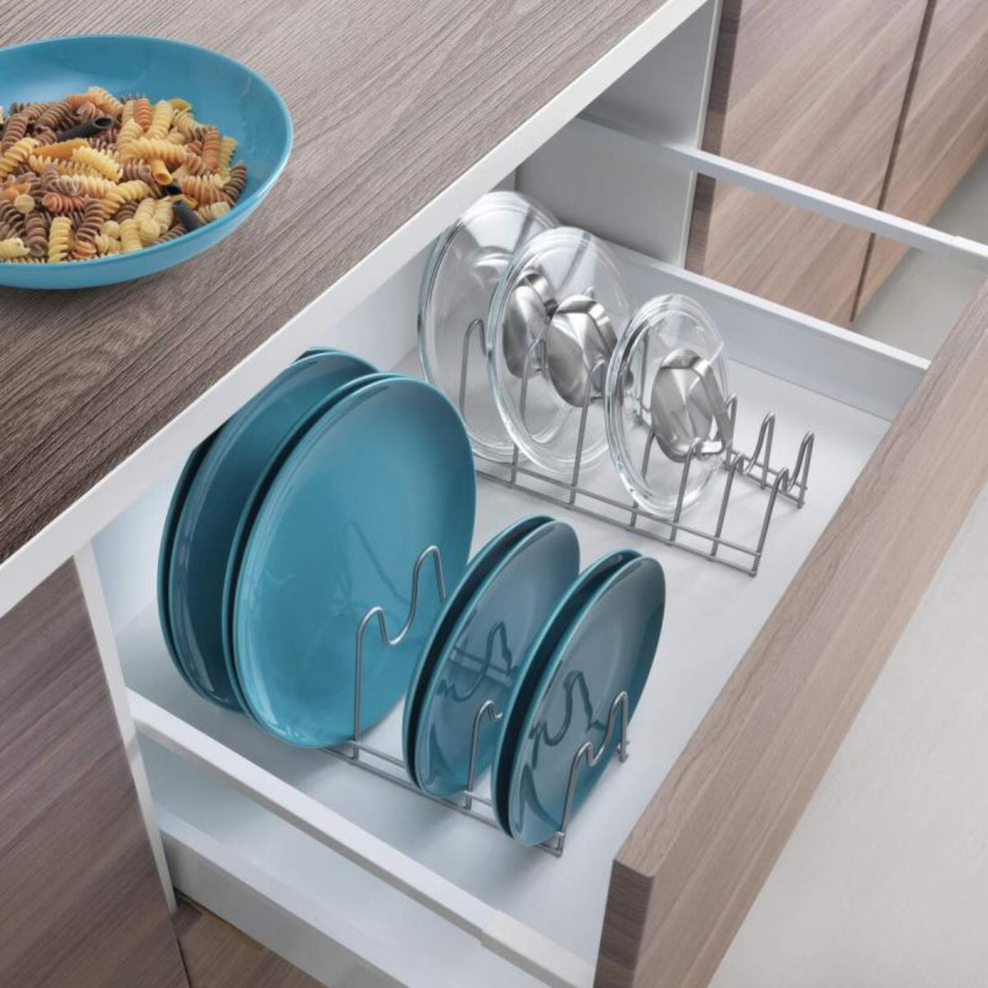 Organizador para Tapas de Ollas y Bandejas