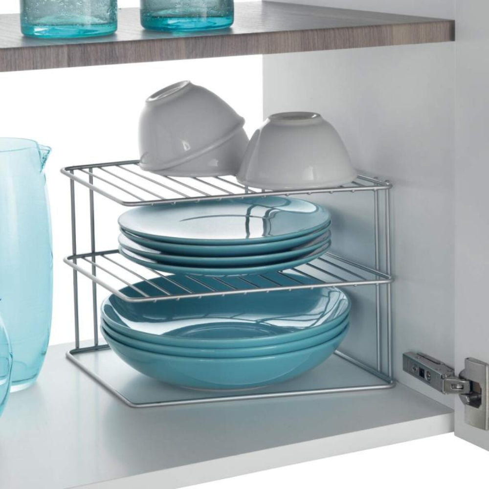 Repisa Esquinero para Platos y Loza 3 Niveles Palio