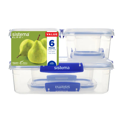 Set de 6 Herméticos KLIP It