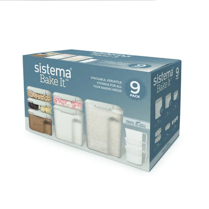 Set Herméticos Sistema Bake It 9 Piezas
