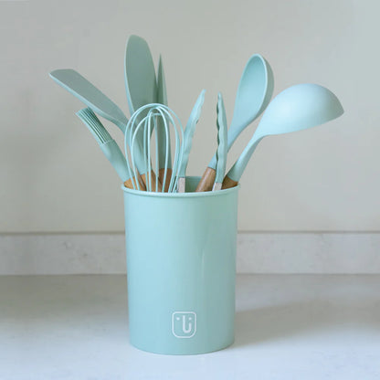 Set 12 Utensilios de Cocina Silicona Calipso