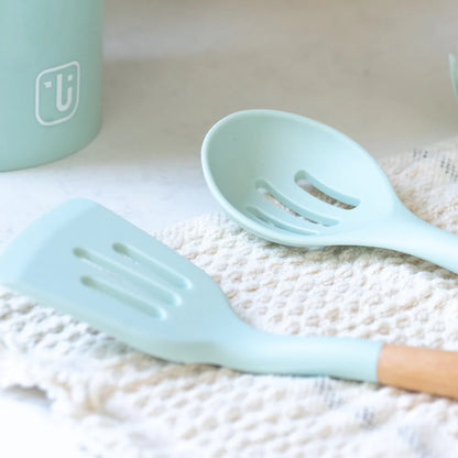 Set 12 Utensilios de Cocina Silicona Calipso